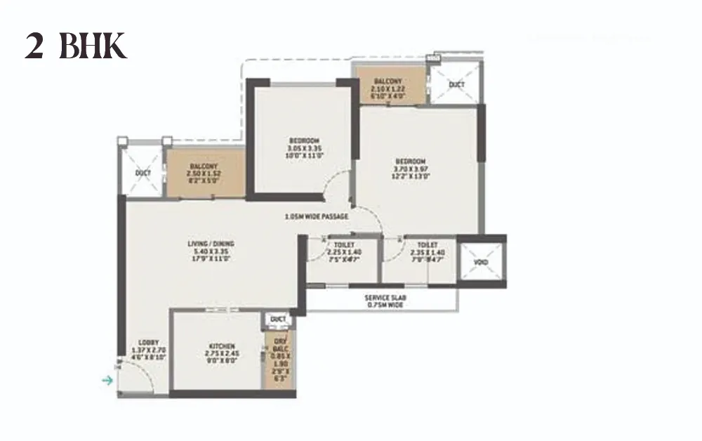 2 BHK