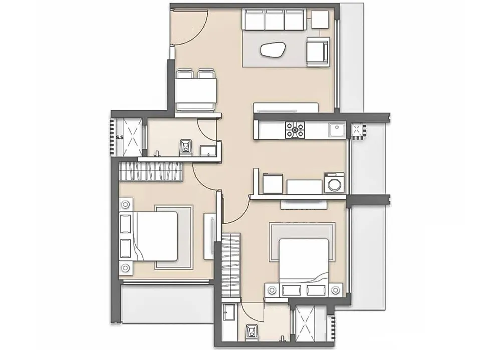 2 BHK