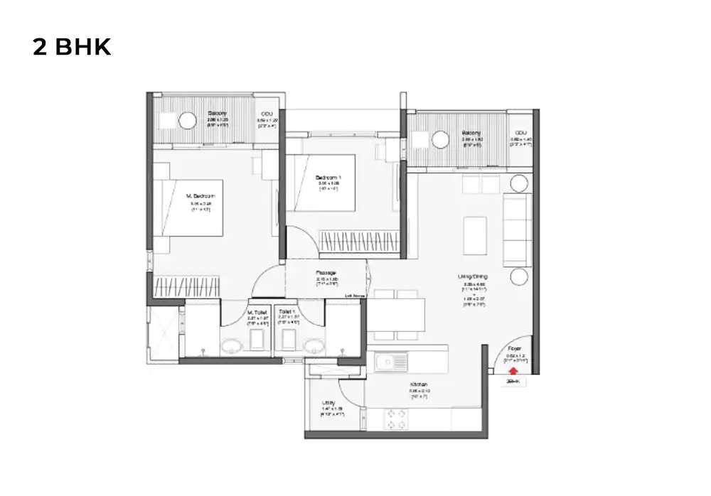 2 BHK